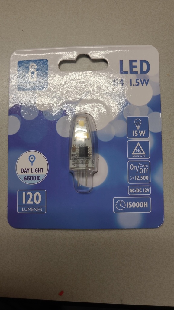 Aigostar LED G4 1,5W 6500K 120Lm