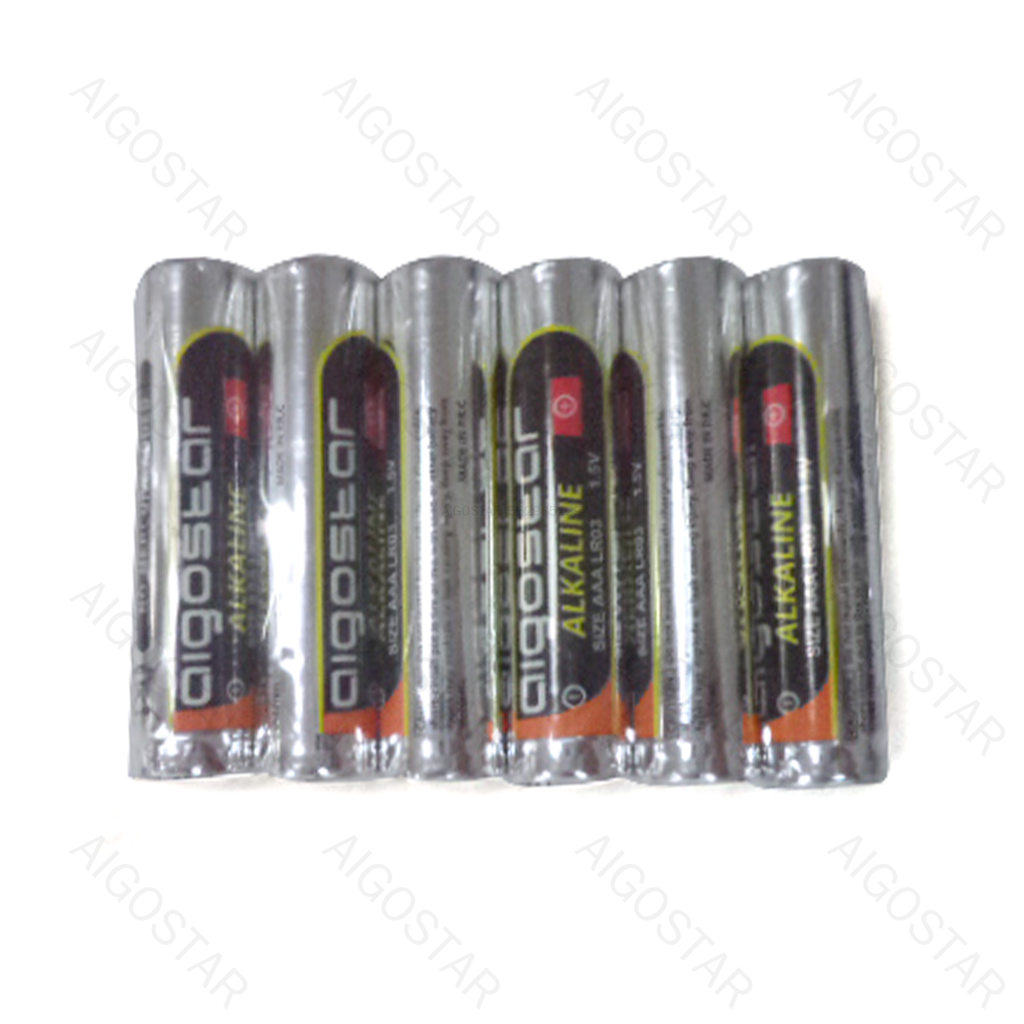 Aigostar Alkaline Batterij LR03 (AAA) 1.5V 8st