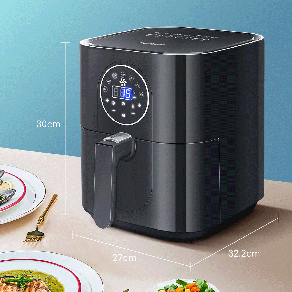 Friteuse à air chaud électrique 1500 W, 3,5 L