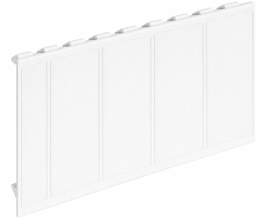 [EC-600TCB] ELETTROCANALI Abdeckplatte 4,5 MOD WEISS (25 Stück)