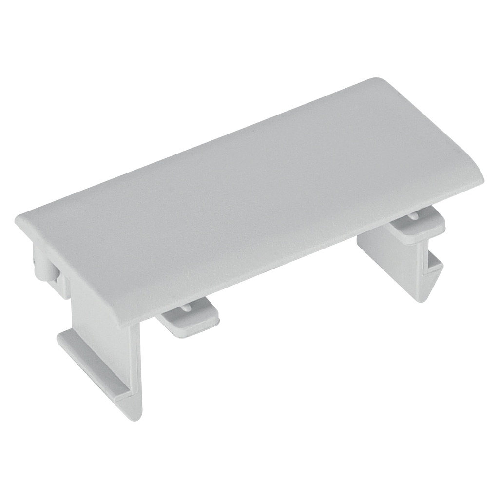 [EC-220GA45] ELETTROCANALI Abschlussset mit Zubehör für Kuadra 90 x 55 mm, WEISS (5 Stück)