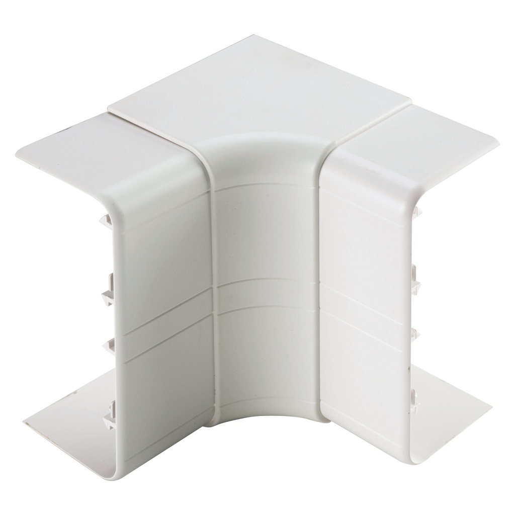 [EC-220AI9055] ELETTROCANALI Innenecke für Kuadra 90 x 55 mm, WEISS