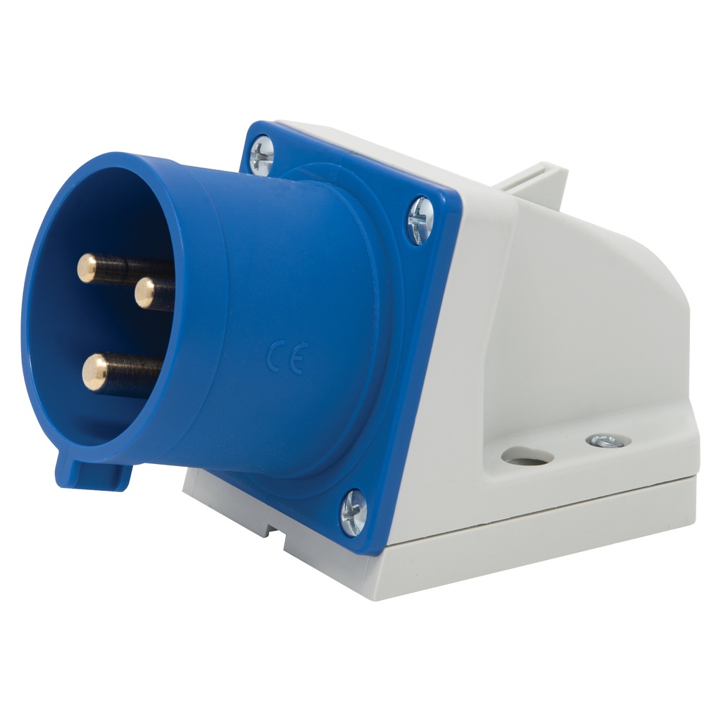 [EC-69272] ELETTROCANALI CEE stekker 250V 2P+T 32A IP44 BLAUW