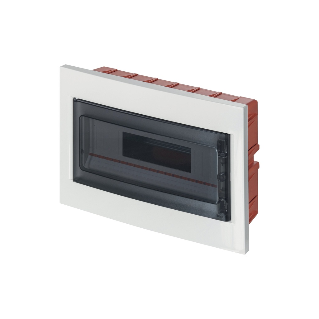 EC Elettrocanali ELETTROCANALI inbouwkast 18 MOD + kit IP40 WIT