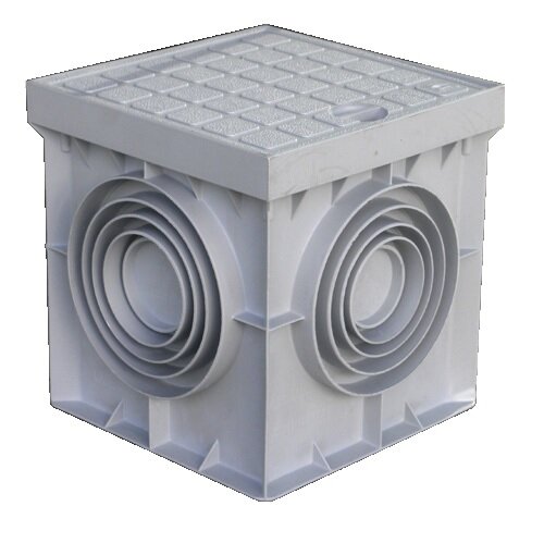 ELETTROCANALI inspectieput 400x400 GRIJS