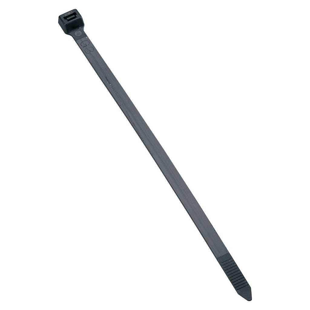 EC Elettrocanali ELETTROCANALI kabelbinder 4,8mmx360mm ZWART (100pcs)