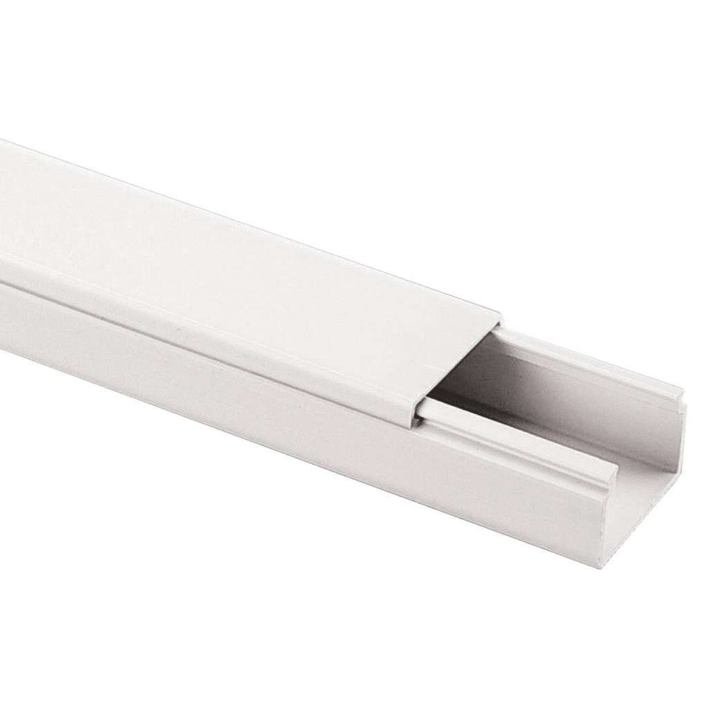 EC Elettrocanali ELETTROCANALI kabelgoot B40xH17mm 2m WIT