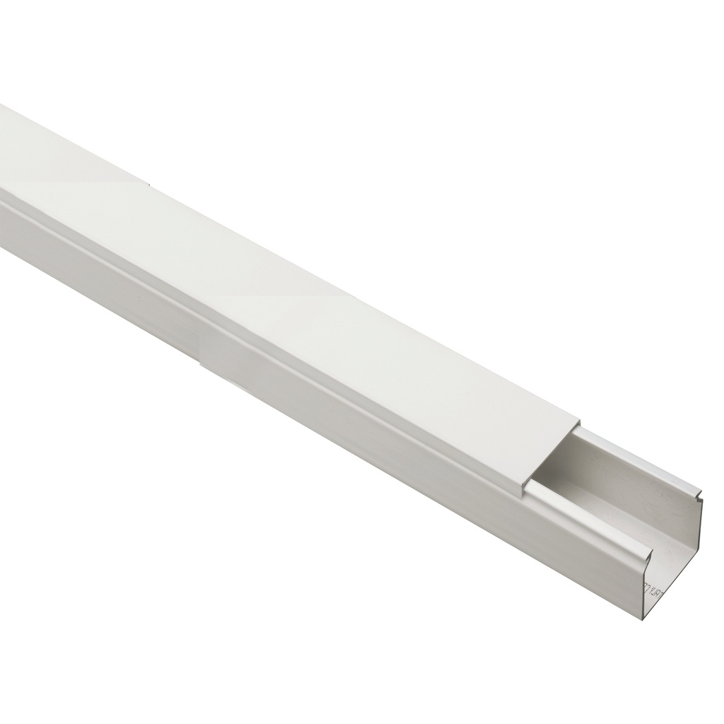 EC Elettrocanali ELETTROCANALI kabelgoot B40xH40mm 2m WIT