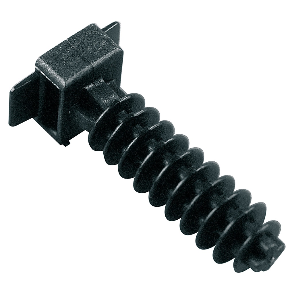EC Elettrocanali ELETTROCANALI slagplug 8mm ZWART (100pcs)