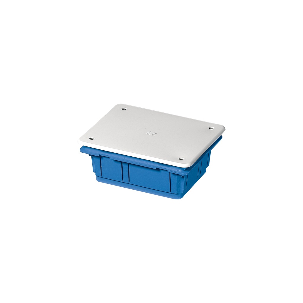 Boîtier de dérivation encastrable ELETTROCANALI 120 x 100 x 50 mm IP40 BLANC