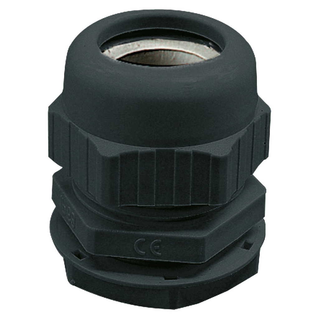 [EC-51016] Raccord ELETTROCANALI avec contre-écrou IP68 PG16 GRIS (50 pièces)