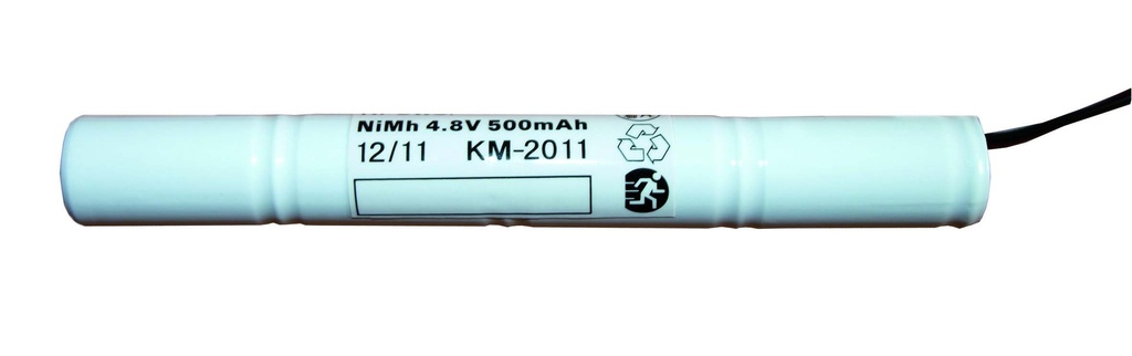[NLAKKU4805] Batterij NiMH 4,8V 0,5Ah voor LED KM, KS
