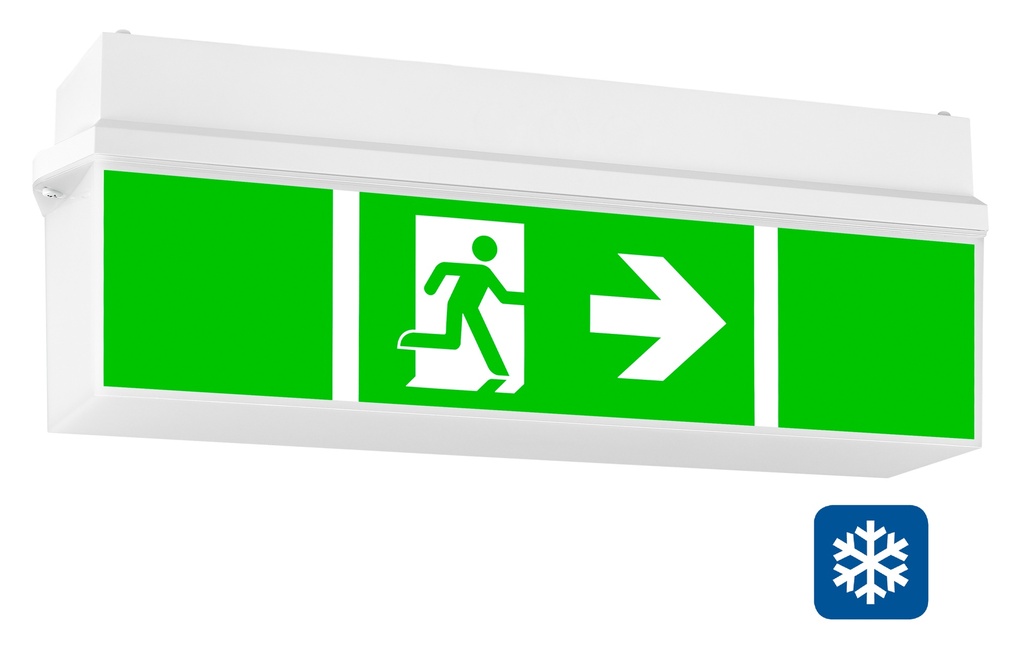 [NLKWIDT03S] KWI Noodverlichting autotest LED 3h 230VAC plafond TT