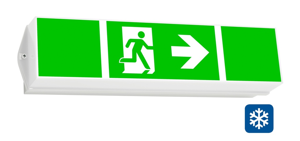 [NLKWIWT03S] KWI Noodverlichting autotest LED 3h 230VAC wand TT