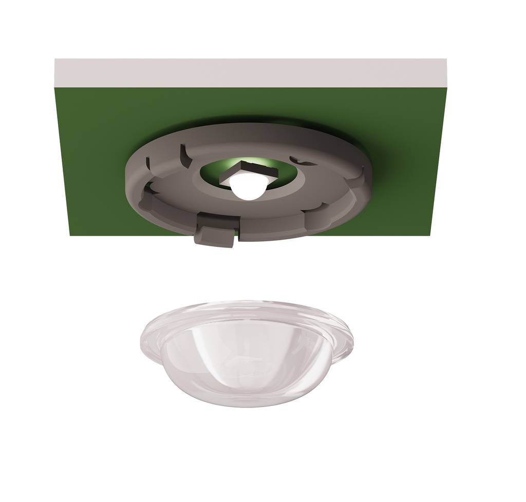 [NLLSYSR4--] Lenzen LED noodverlichting symmetrisch (4 stuks)