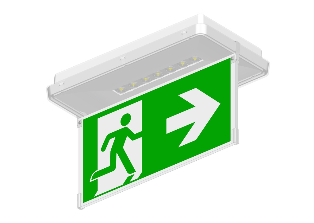 [NLK8H-----] K8 Haakse bevestiging voor pictogrammen