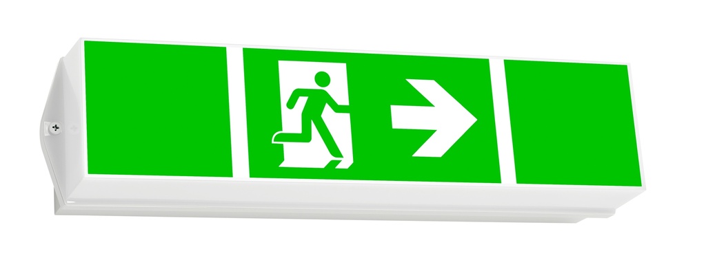 [NLKWIW403S] Emergency luminaire KWI Autotest LED 3h 230V AC wall mount