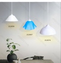 Plastic Pendant Light (Without Light Bulb) White E27