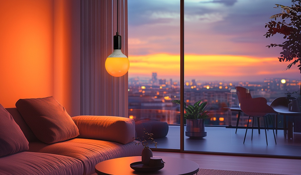 [S10301ZQ4] Aigostar Bluetooth mesh smart cloud-lamp G120 E27 4 9W RGB+CCT online