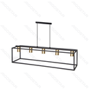 Suspension métallique à 5 branches, culot E27