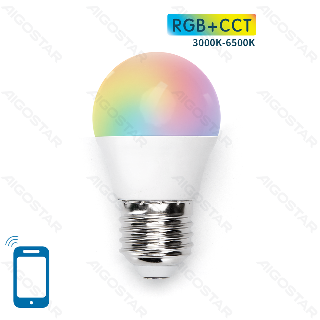 [S10101WKF] Aigostar SMART LED G45 WIFI RGB + CCT