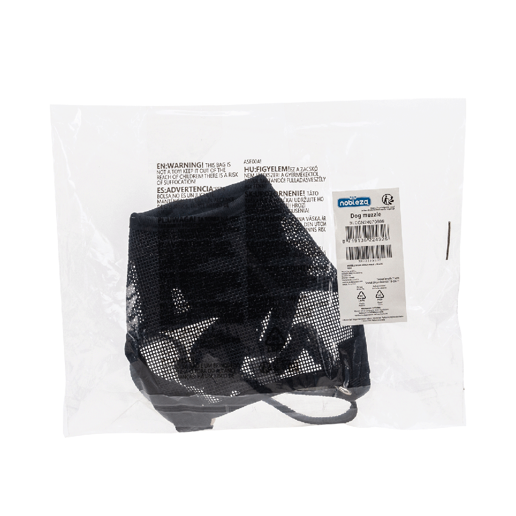 [B407073LE] Nobleza Hondenmasker L