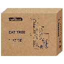 Aigostar Cat tree Multi-function tree bed L89*W45*H168cm Grey