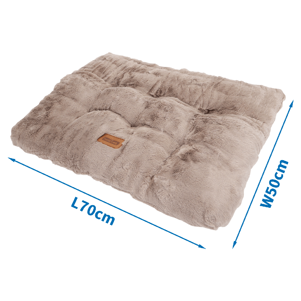 [B40303ACAL] Nobleza Katzenkissen Bubble Plüsch M L70*B50 cm Holzstab