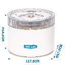 Nobleza Waterdispenser in de vorm van een champignon voor huisdieren 2L