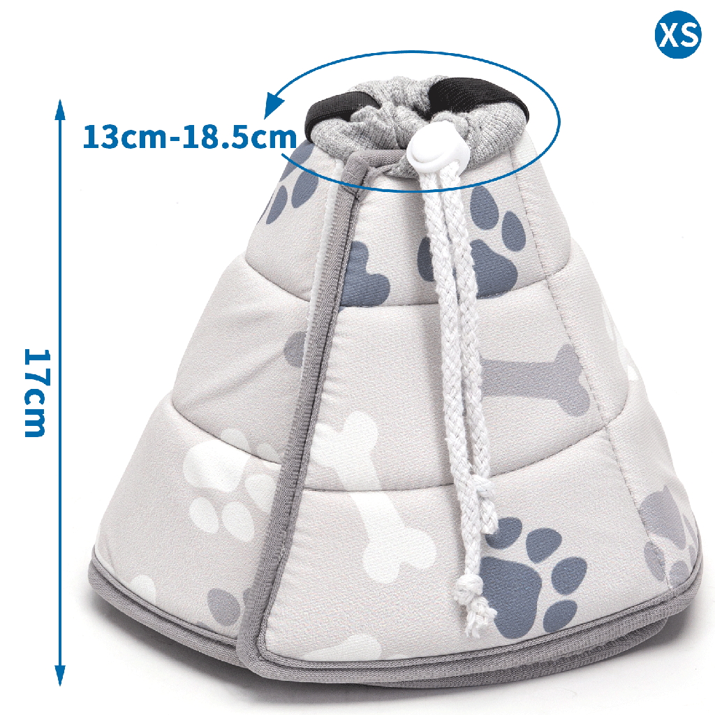 [B403022DX] Nobleza Beschermkraag met print