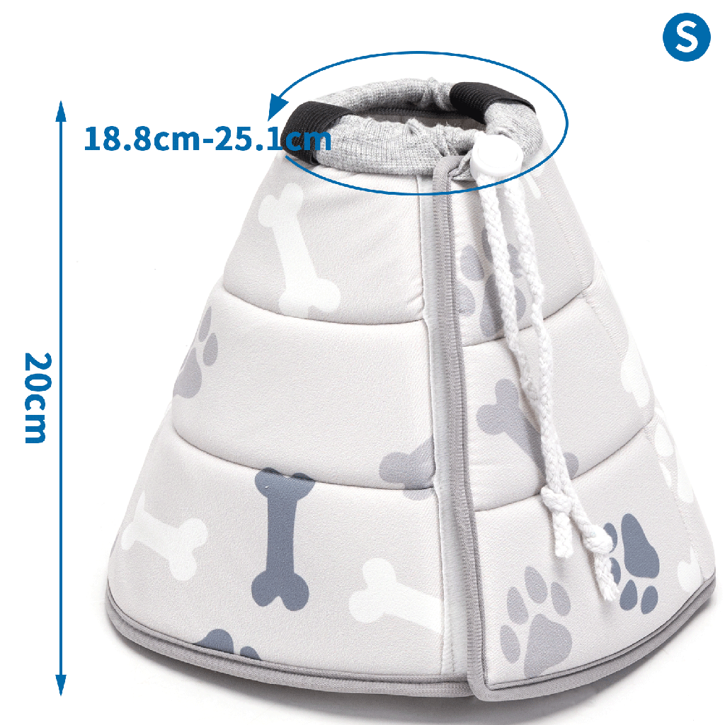 [B403022DY] Nobleza Beschermkraag met print