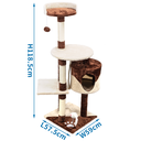 Aigostar H-vormige kattenboom