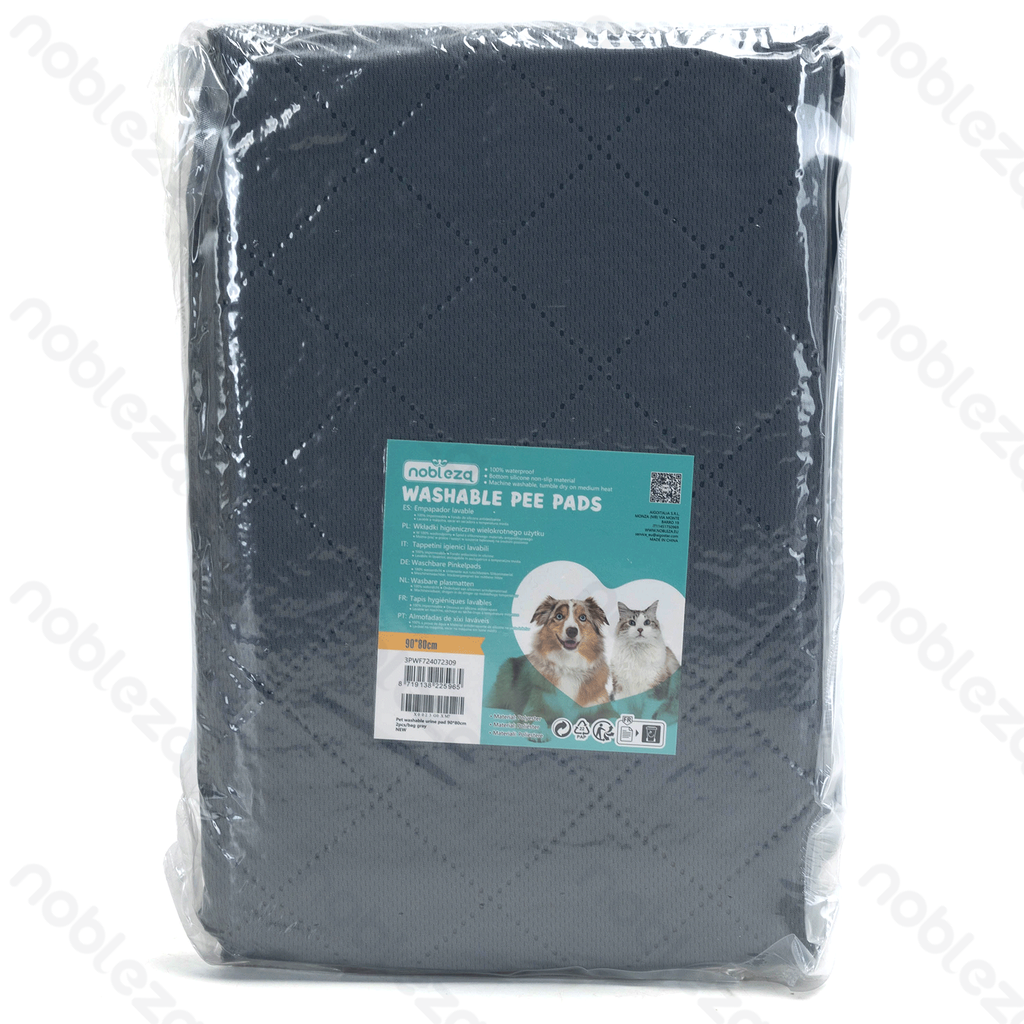 [B407043PW] Tapis d'entraînement lavable Nobleza pour animaux de compagnie