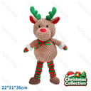 Aigostar Plush toys Deer L22*W11*H36CM Brown&Red