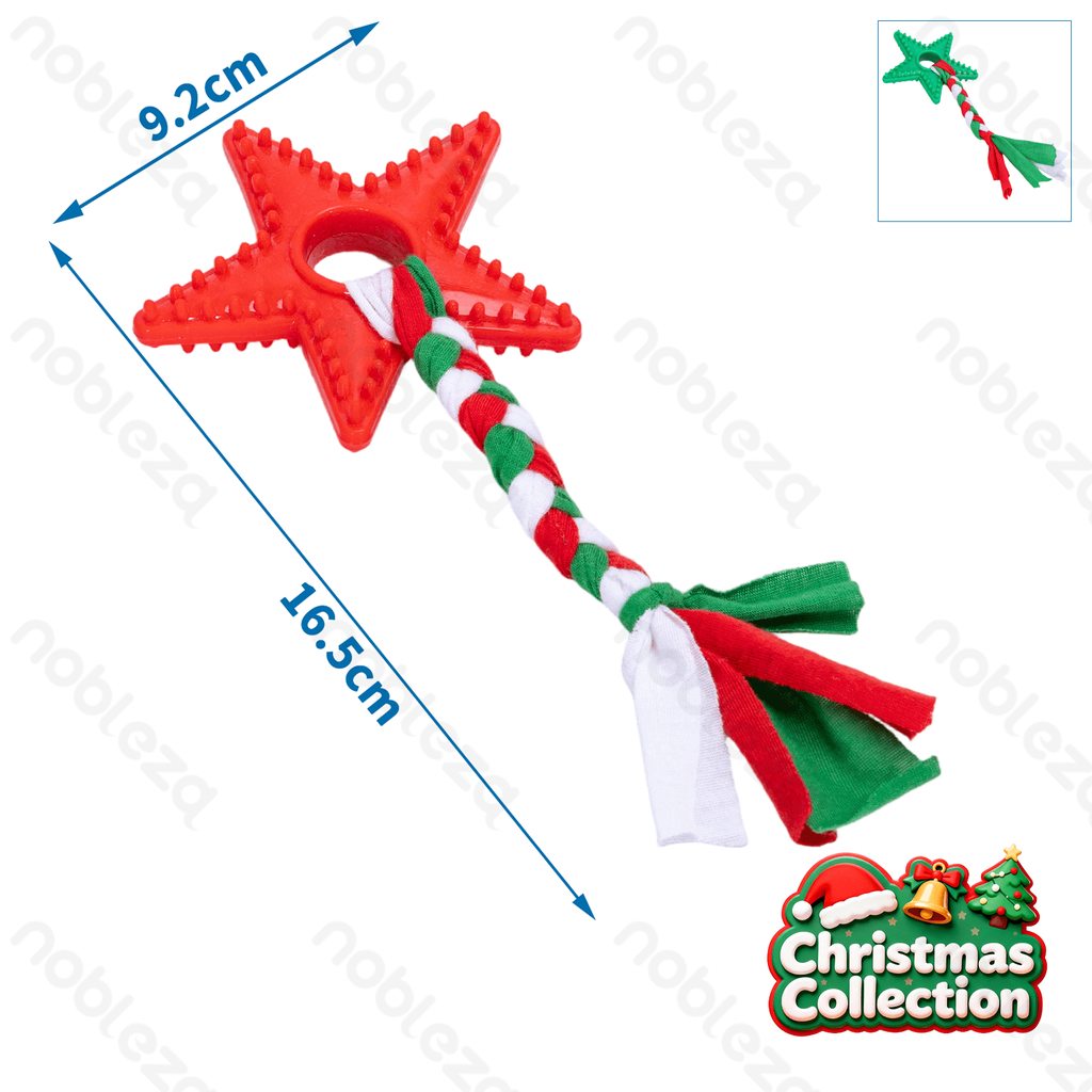 Aigostar TPR toys Pentagram L16.5*W9.2*H1.5CM Red Green