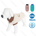 Aigostar Animal pattern high-neck sweater XXL-45cm Green&Blue Pink&Brown Apricot&Brown