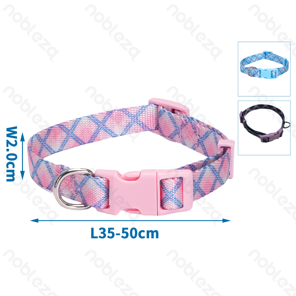 [B40707AFJD] Aigostar Heat transfer collar W2.0*L35-50cm Purple Blue Pink