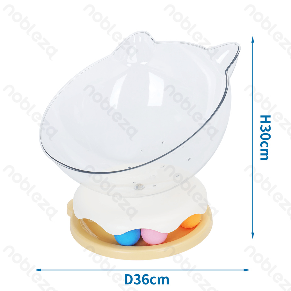 Nobleza Stabiles Haustierbett in Schalenform – D36*H30 cm
