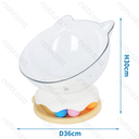 Nobleza Stabiles Haustierbett in Schalenform – D36*H30 cm