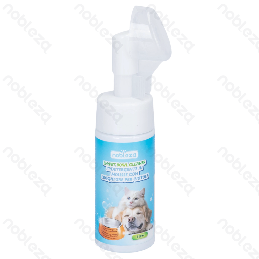 [B40704ABPI] Nobleza Dishwashing mousse 110ml Transparent Dog&Cat