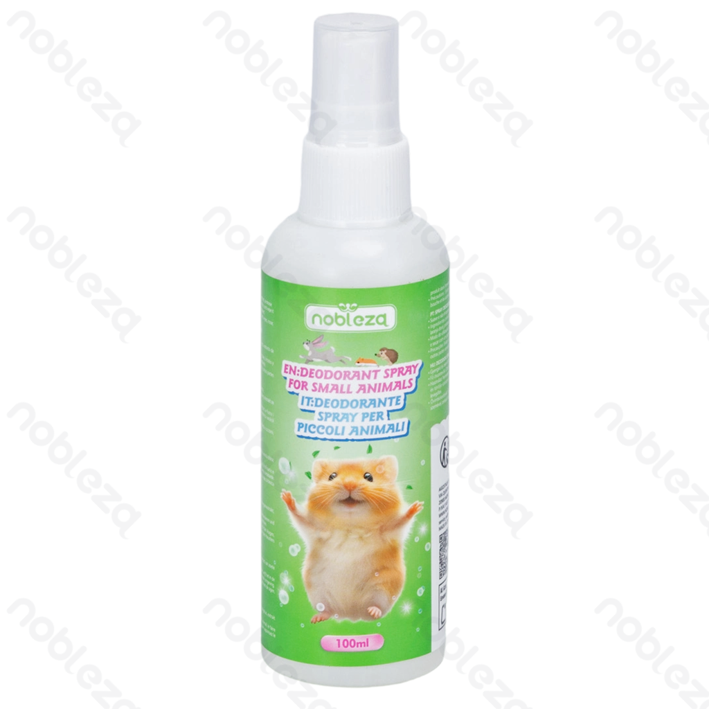 [B40604ABPH] Nobleza Désodorisant pour petits animaux 100 ml Transparent Petits animaux