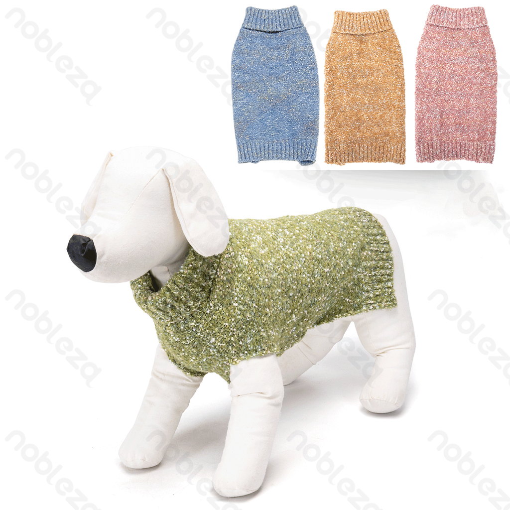 Nobleza Schneeflocke – bunter, gepunkteter Pullover