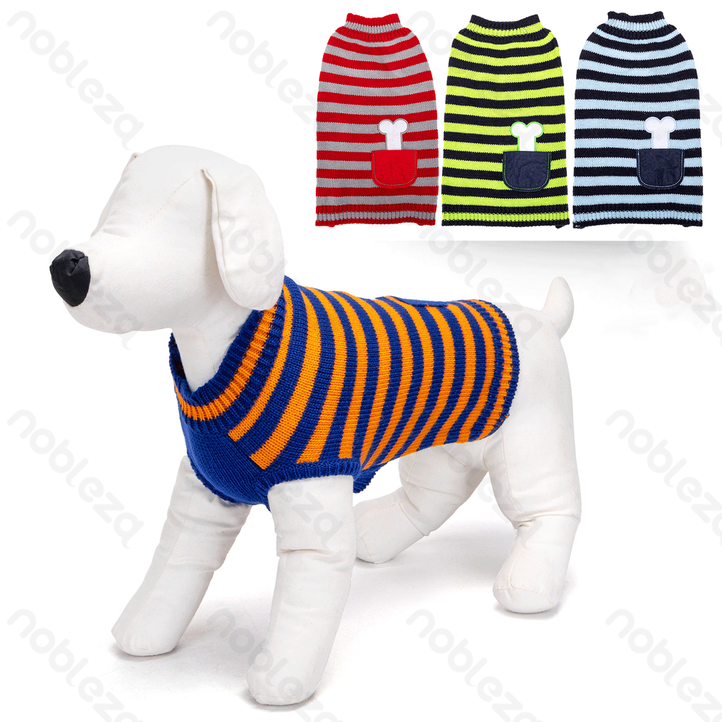 [B40701AAPY] Nobleza Striped Sweater 35 cm