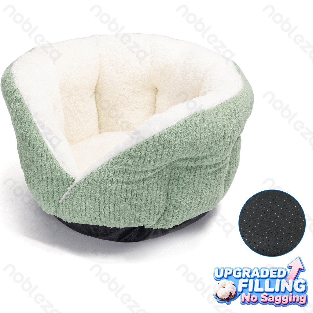 Aigostar Effen poezenkussen met ronde kern L40*B40*H25cm