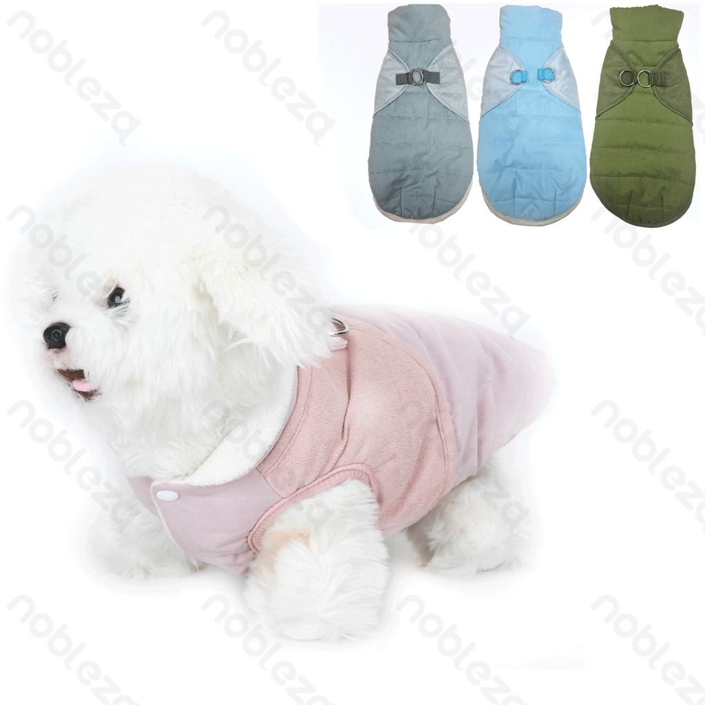 [B40701AAUG] Aigostar Gewatteerde katoenen jas in effen kleur 25 cm