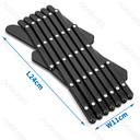 Nobleza Huisdier venster veiligheidshek L24*B11cm