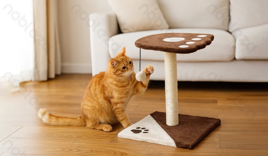 Aigostar Kattenboom in voetvorm L38*B38*H43cm