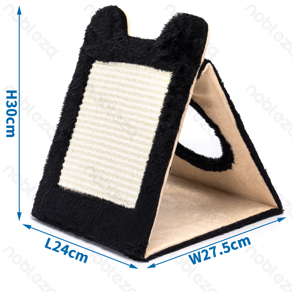 [B40303AAOW] Nobleza Kattenboom in tentvorm L24*B27.5*H30cm