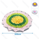 Nobleza Lotus-Shaped Snuffle Mat D50CM