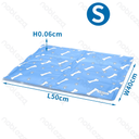 Nobleza Cooling Mat with Bone Print L50 x W40 x H0.6 cm